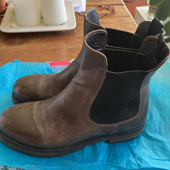 Lovely Italian made ankle boots, real leather, size 36 - Picture 2 of 6